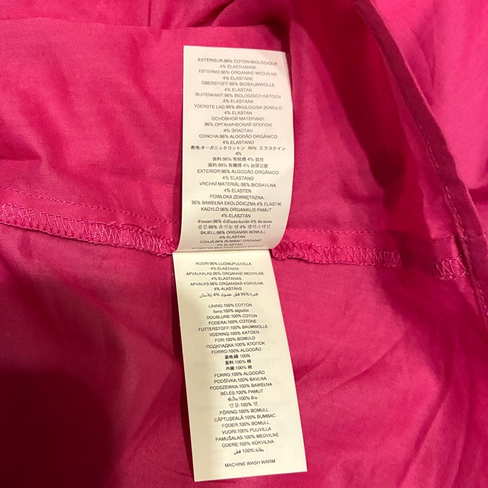 Michael Kors Bright Pink Button-Front - Picture 9 of 10